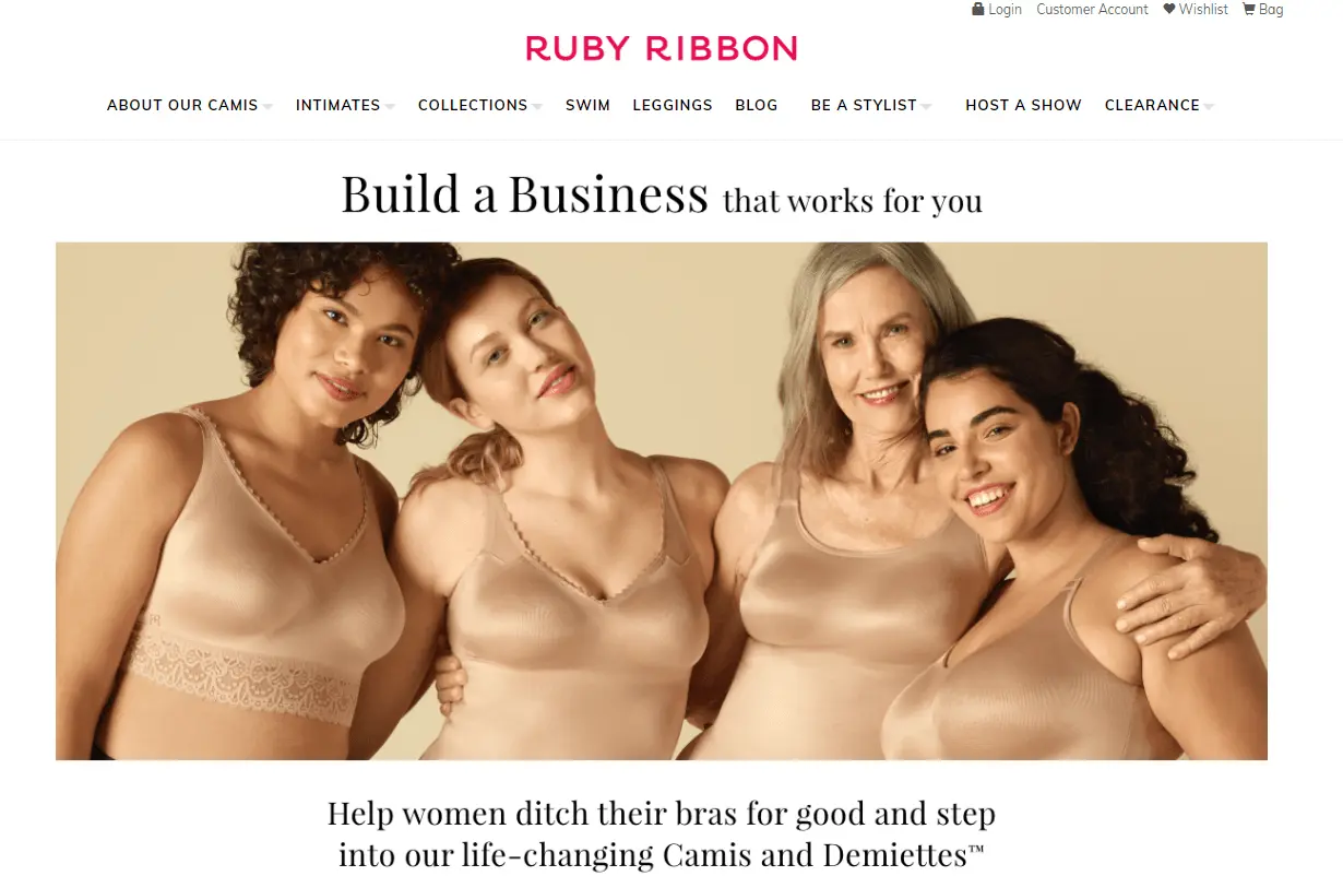 Build a business with bras