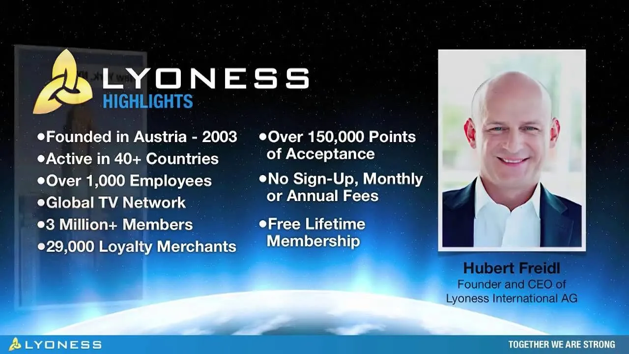 Lyoness Founder and CEO: Huber Freidl