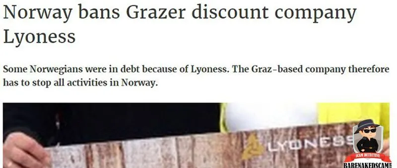 Lyoness is illegal in Norway