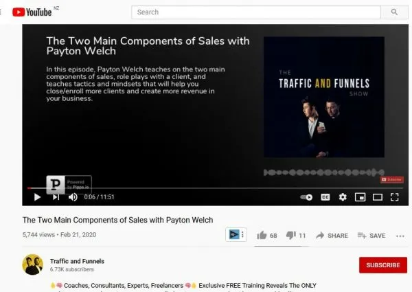 The Two Main Components of Sales with Payton Welch