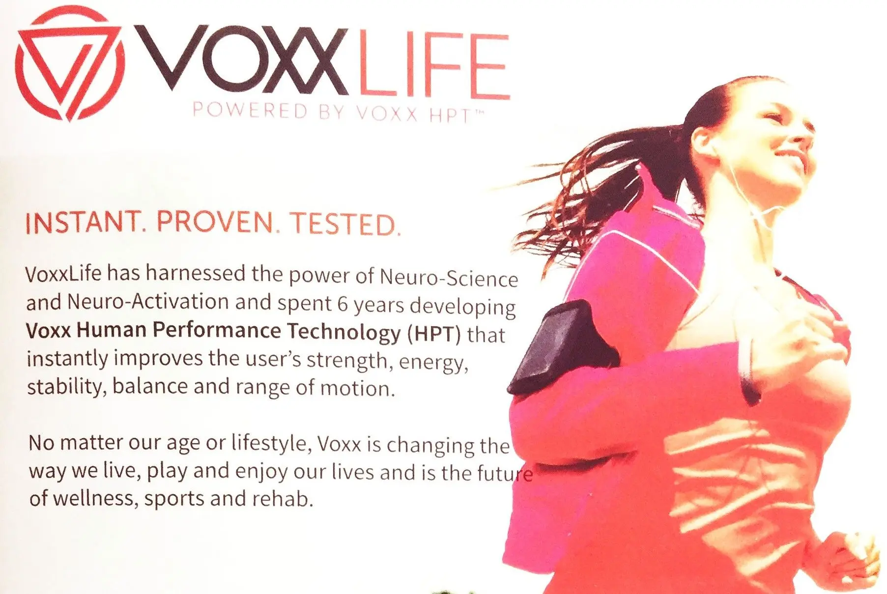 VoxxLife Benefits